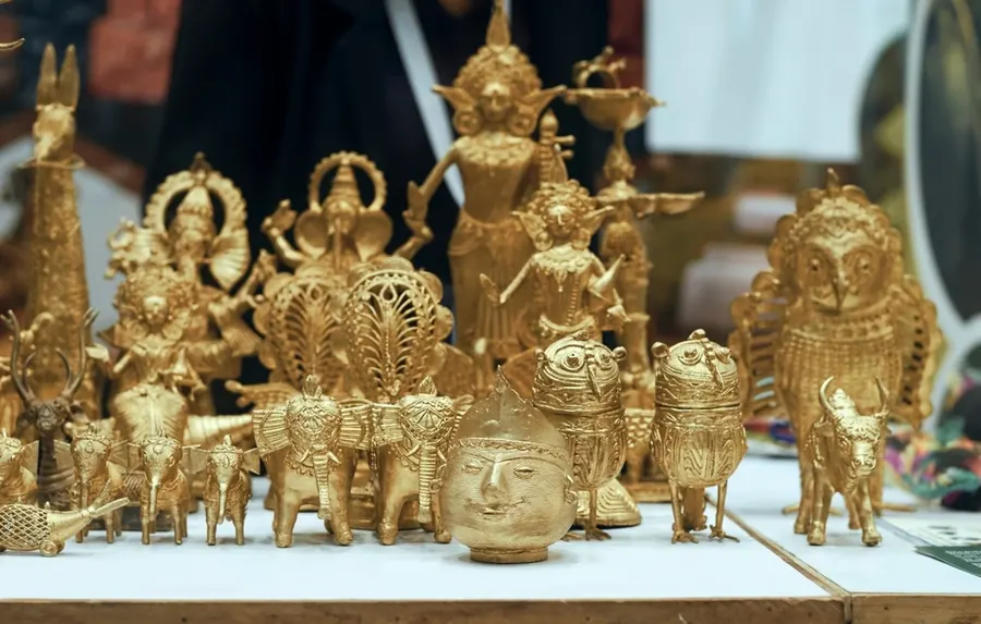 Bengal Dokra metal art and handicrafts
